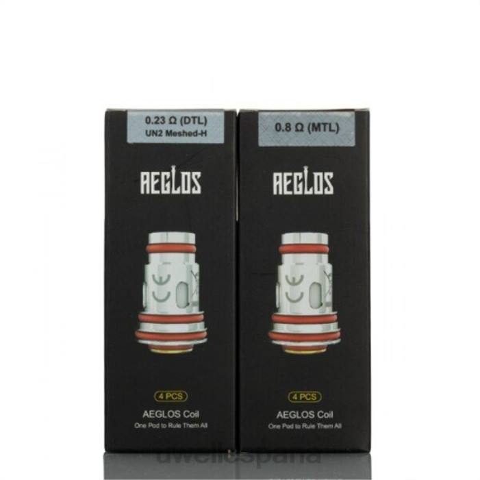 UWELL AEGLOS bobinas | paquete de 4 0,8 ohmios T60Z269 | UWELL SABOR