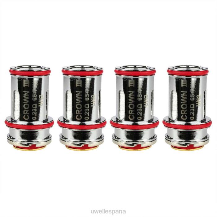 UWELL CROWN 3 bobinas (paquete de 4) malla un2 0.23ohm T60Z94 | UWELL BARCELONA