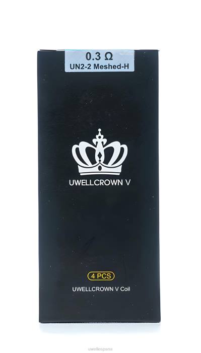 UWELL CROWN V bobina | paquete de 4 un2-2 mallado 0.3ohm T60Z68 | VAPER UWELL PRECIO