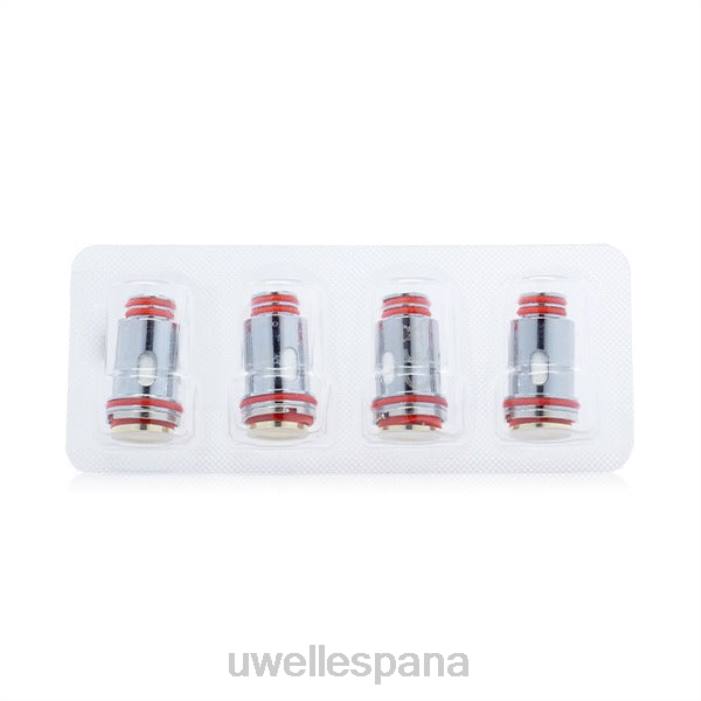 UWELL NUNCHAKU bobinas (paquete de 4) 0,25 ohmios T60Z261 | UWELL ESPAÃ‘A