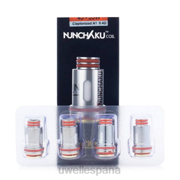 UWELL NUNCHAKU bobinas (paquete de 4) 0,4 ohmios T60Z262 | UWELL MADRID