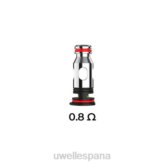 UWELL PA bobinas de repuesto 0,3 ohmios (paquete de 4) T60Z82 | UWELL MADRID