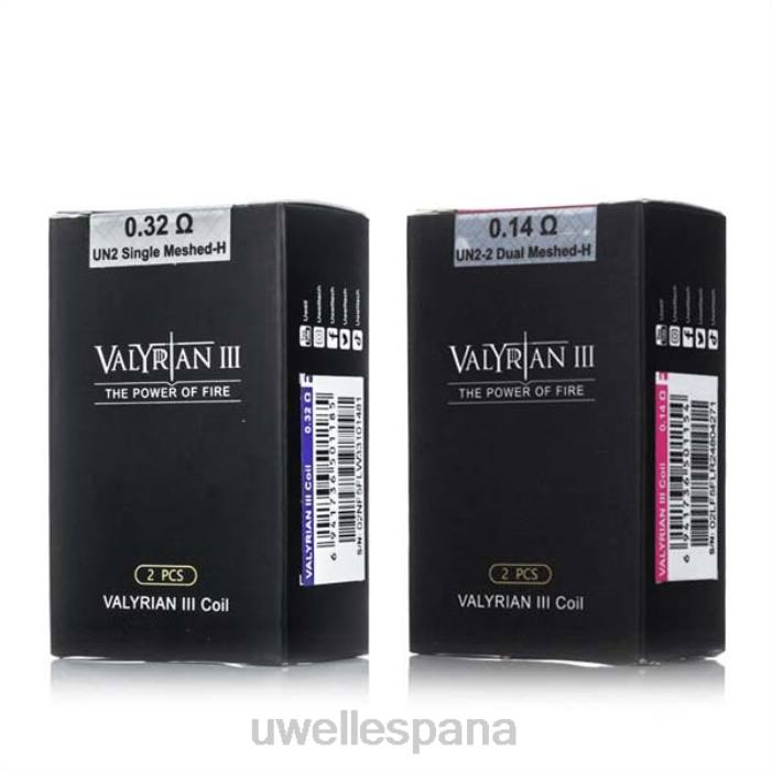 UWELL VALYRIAN 3 bobinas de repuesto | 2 paquetes fecrai 0.14ohm T60Z20 | VAPORIZADOR UWELL