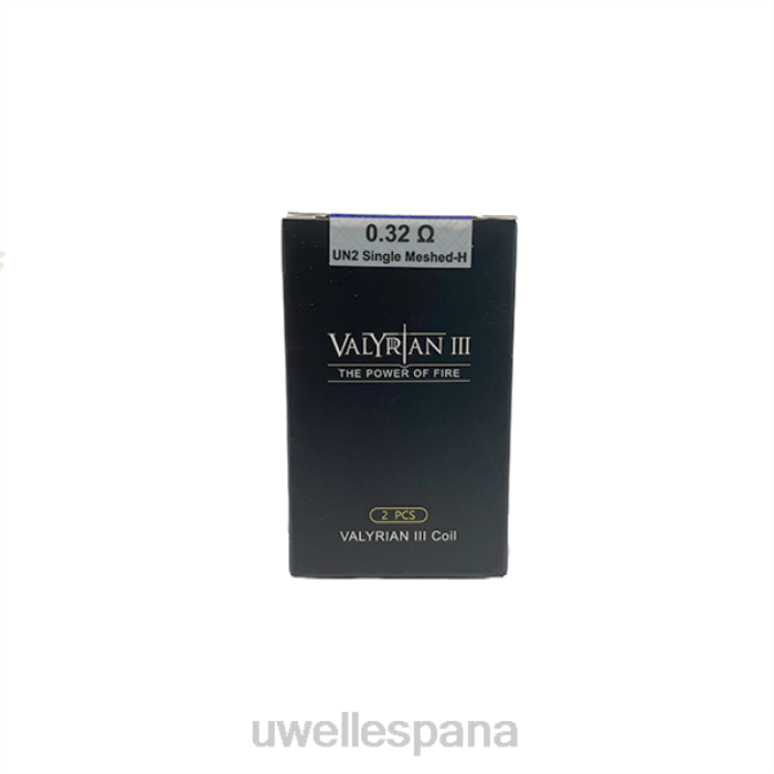 UWELL VALYRIAN 3 bobinas de repuesto | 2 paquetes ss316l 0.32ohm T60Z21 | UWELL ESPAÃ‘A