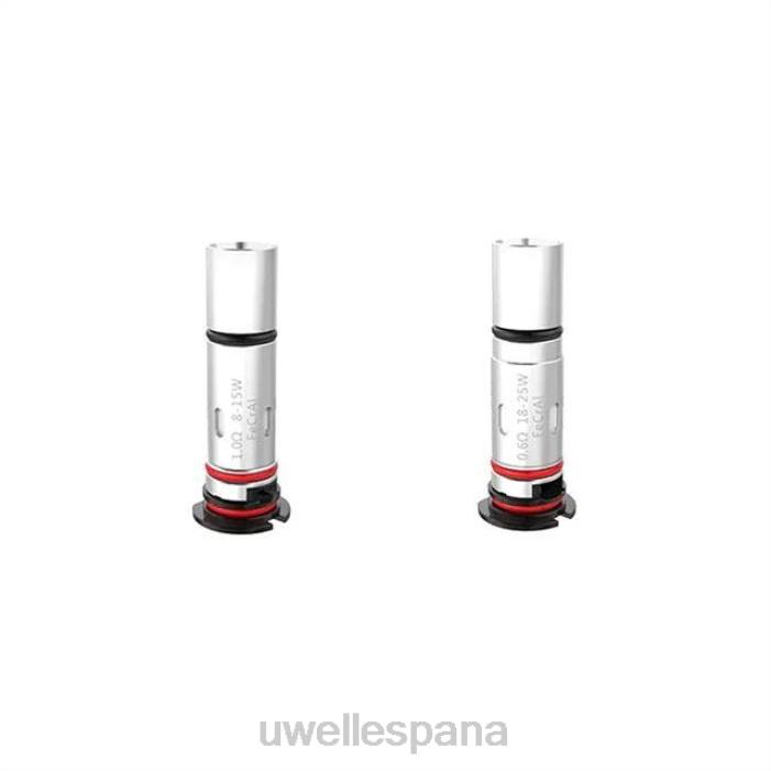 UWELL VALYRIAN bobinas de repuesto de cápsulas (paquete de 4) 1.0ohm mtl T60Z33 | UWELL SPAIN
