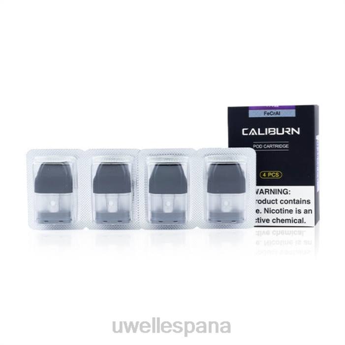 UWELL CALIBURN cartucho de cápsula de repuesto paquete de 4 T60Z35 | UWELL VAPE PRICE