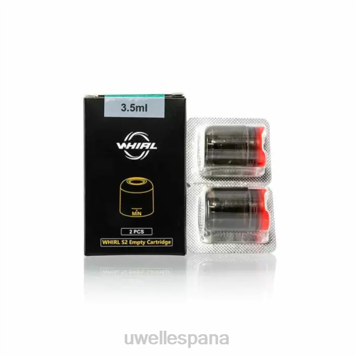 UWELL WHIRL S2 cartucho (3,5 ml) (paquete de 2) 3,5 ml T60Z248 | VAPER UWELL PRECIO
