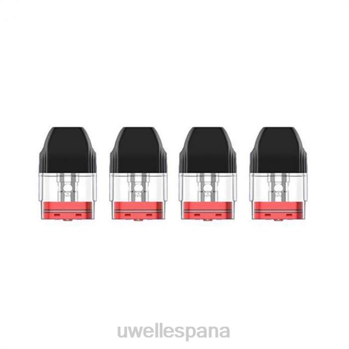 UWELL CALIBURN KOKO vainas (paquete de 4) 1,2 ohmios T60Z95 | UWELL VAPE PRICE