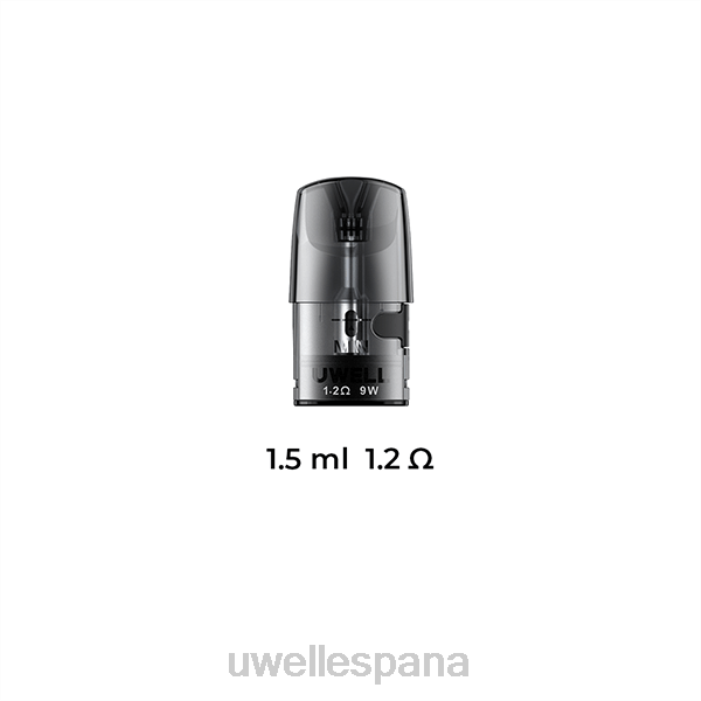 UWELL CRAVAT vainas de repuesto 1,2 ohmios T60Z96 | UWELL VAPE DISPOSABLE