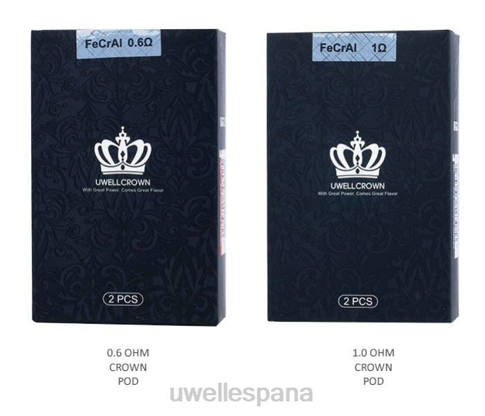 UWELL CROWN vainas (paquete de 2) 0,6 ohmios T60Z265 | UWELL VAPE PRICE