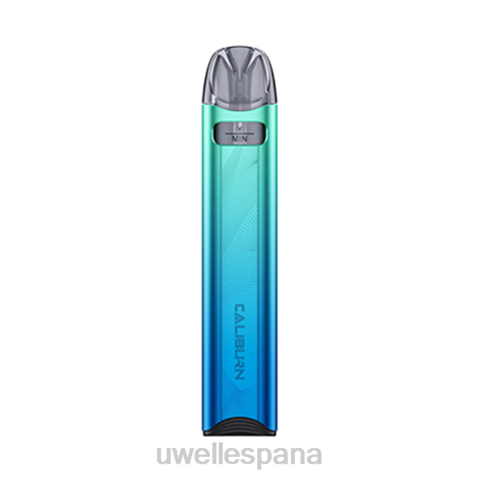 UWELL CALIBURN A3S kit (sistema de cápsulas) lago verde T60Z25 | UWELL VAPE PRICE