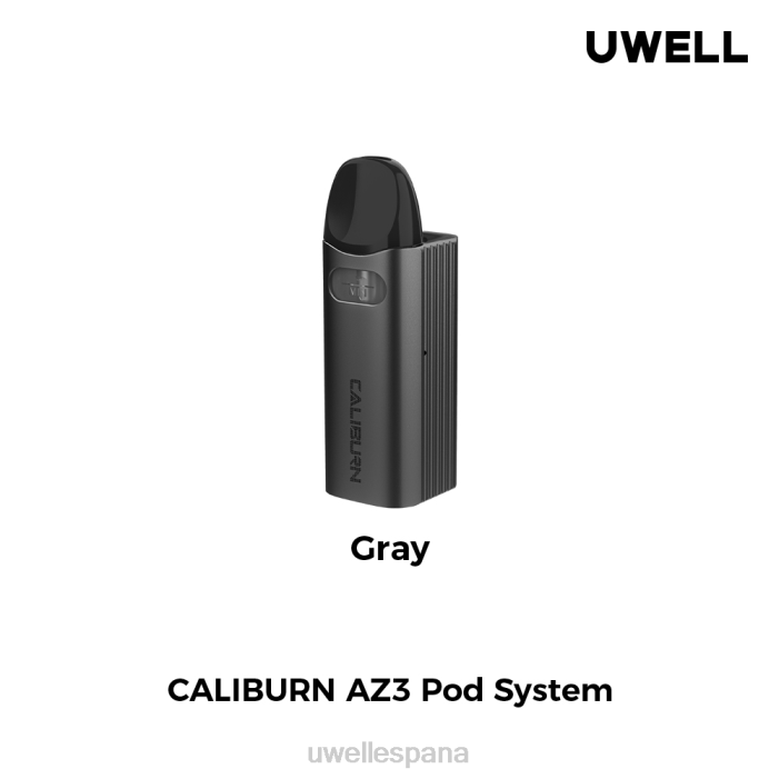 UWELL CALIBURN AZ3 kit (sistema de cápsulas) gris T60Z146 | UWELL VAPE DISPOSABLE