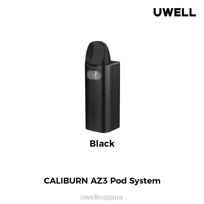 UWELL CALIBURN AZ3 kit (sistema de cápsulas) negro T60Z144 | UWELL BARCELONA