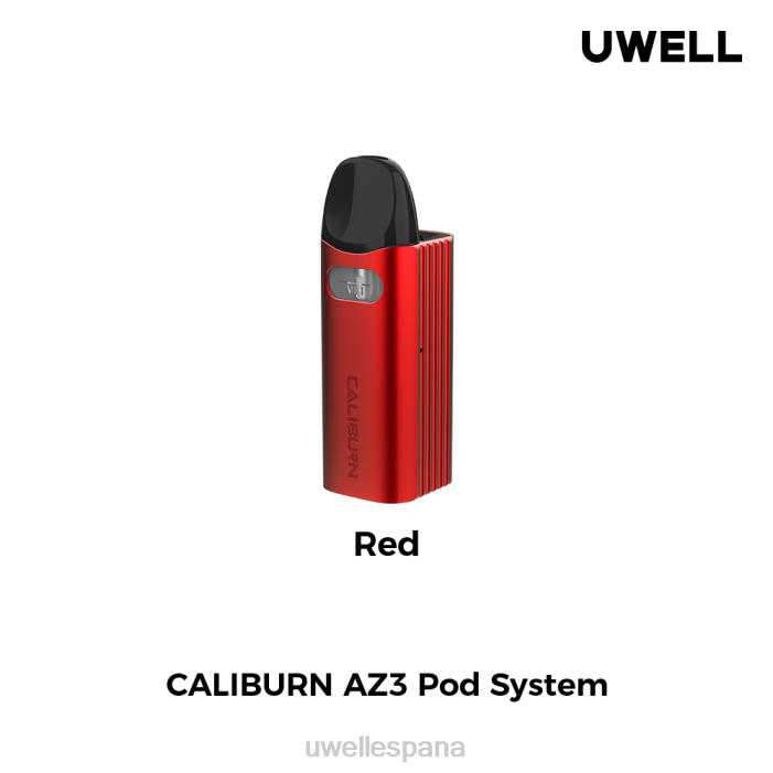UWELL CALIBURN AZ3 kit (sistema de cápsulas) rojo T60Z147 | UWELL PRECIO