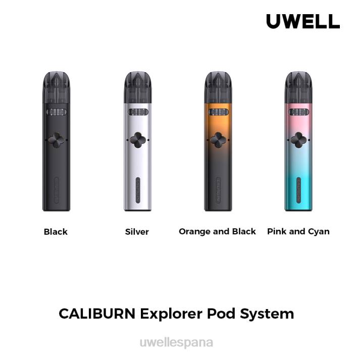 UWELL CALIBURN EXPLORER kit (sistema de cápsulas) plata T60Z165 | UWELL VAPE PRICE