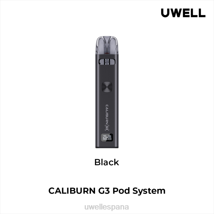 UWELL CALIBURN G3 equipo negro T60Z133 | UWELL SPAIN