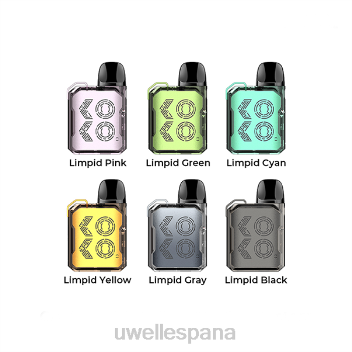 UWELL CALIBURN GK2 kit de cápsulas gris límpido T60Z105 | UWELL VAPE PRICE